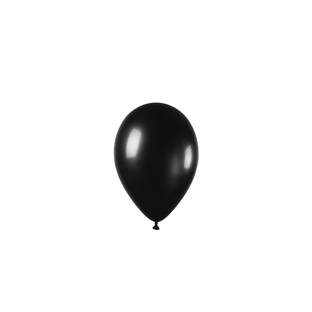 Black 5" (12cm) | Pack of 100